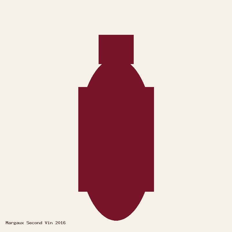 Margaux Second Vin 2016